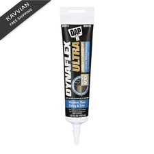 DAP Dynaflex Ultra Advanced Exterior Sealant, White, 5.5 Oz Oz, White