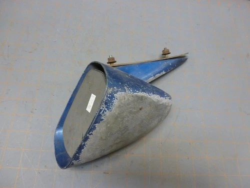 *Broken* D20B-17713-AWA 1972 Gran Torino Passenger Side Rearview Mirror OEM Blue