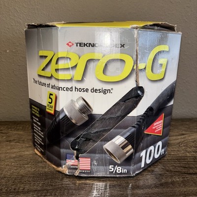 Teknor Apex Zero-G 5/8in. D X 100ft. L Commercial Grade Expandable Garden Hose