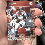 2026 Bo Jackson Battle Arena Bell-Camp Red Linoleum Battlefoil SSP #GGL-649