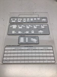 Retail Store Supplies NIKE Clothing Folding Board