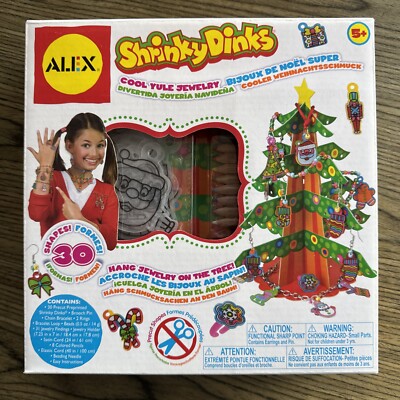 ALEX Toys Girl's Shrinky Dinks Cool Yule Jewelry.