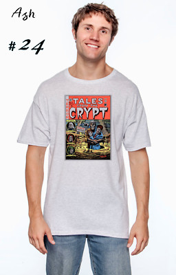 Tales from the Crypt comic book cover Halloween Unisex Creepy Tee T Shirt #24