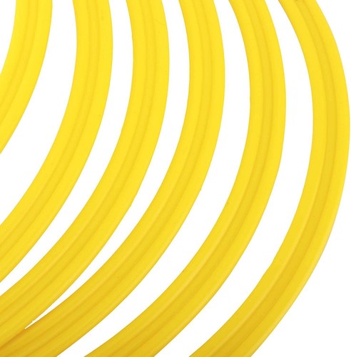 5 Stück robuste Agility Trainingsringe tragbar Fußball Soccer Speed Agility Train - Bild 24 von 26