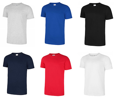T-Shirt XS-4XL weiß schwarz blau rot grau marine Shirt Arbeitsshirt U320