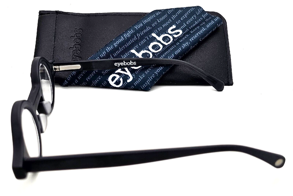 Eyebobs Round Black Reading Glasses  Wackadoodle . 34 Wackadoodle Round Glasses | eyebobs main image 2
