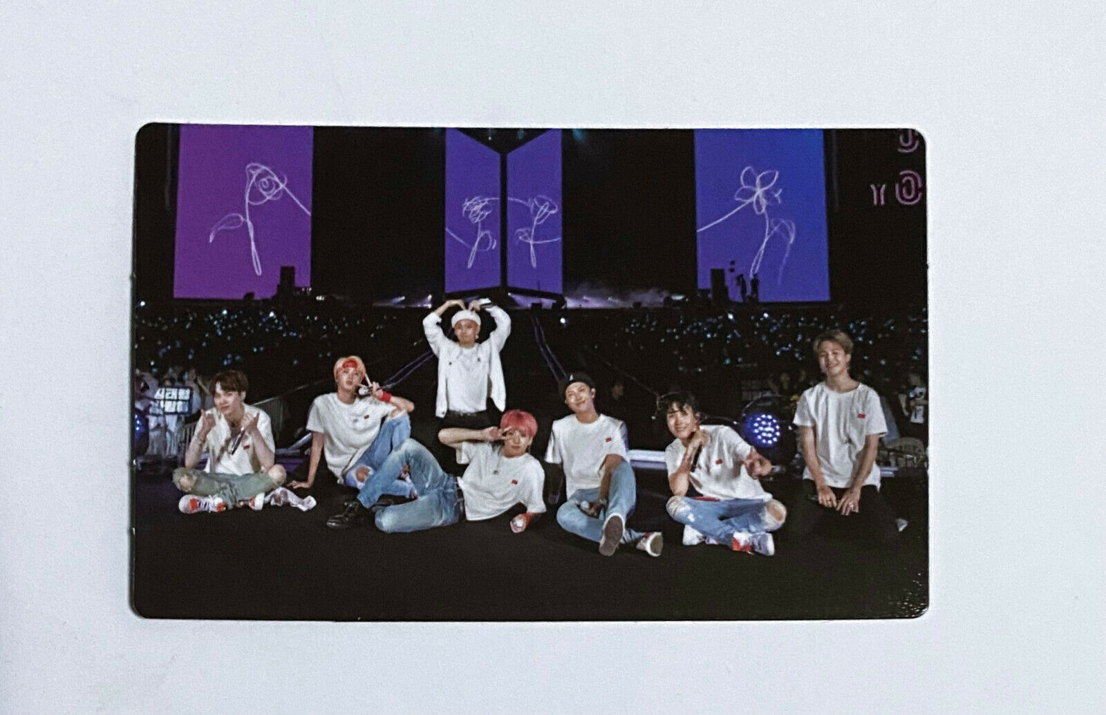 BTS Love Yourself Seoul World Tour Blu-ray Group Photocard