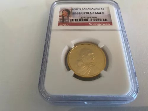 2007-S SACAGAWEA  DOLLAR  NGC PF69 ULTRA CAMEO