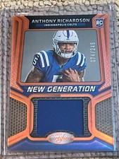 2023 Panini Certified New Generation Jersey RC #NGJM-23 Anthony Richardson /249