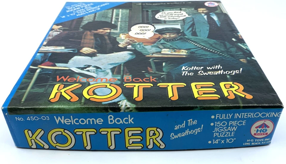 Welcome Back Kotter Sweathogs Puzzle 1976 HG Toys INCOMPLETE See Photo - Image 4 of 4