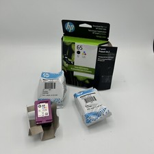 Genuine HP 65 Black and Tri-Color Combo Cartridges  Exp: 2025