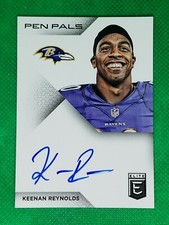 Keenan Reynolds 2016 Donruss Elite Card #PP-KR Rookie On Card Autograph - Ravens