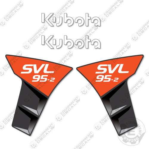 Fits Kubota SVL 95-2 Decal Kit - CUSTOM STYLE!