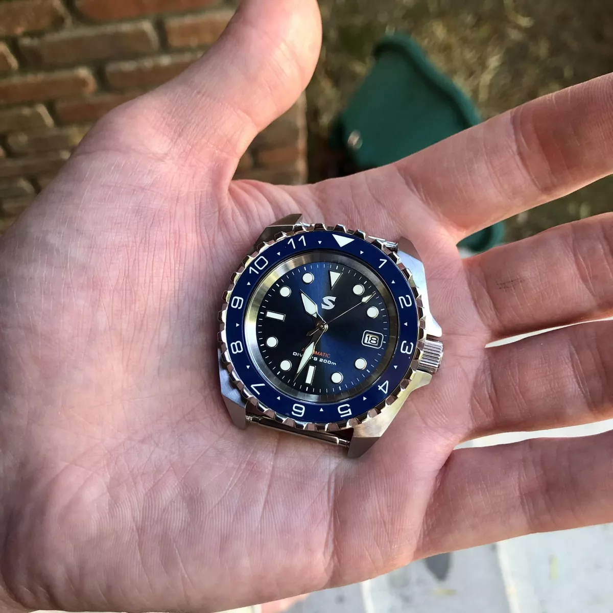 SKX007 SRPD Flat Ceramic Bezel Insert Deep Ocean Blue CT690 eBay