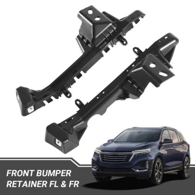 2PCS Front Bumper Brackets Retainer Support For Chevrolet Equinox 2018 ...