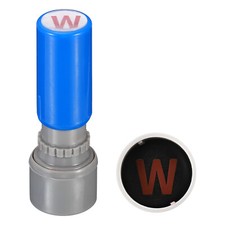 Alphabet Stamps Self Inking Character W Plastic Small Letter Stamps Stamper Set