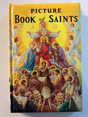 Vintage Picture Book of Saint, Illustrated lives of the saints for ...