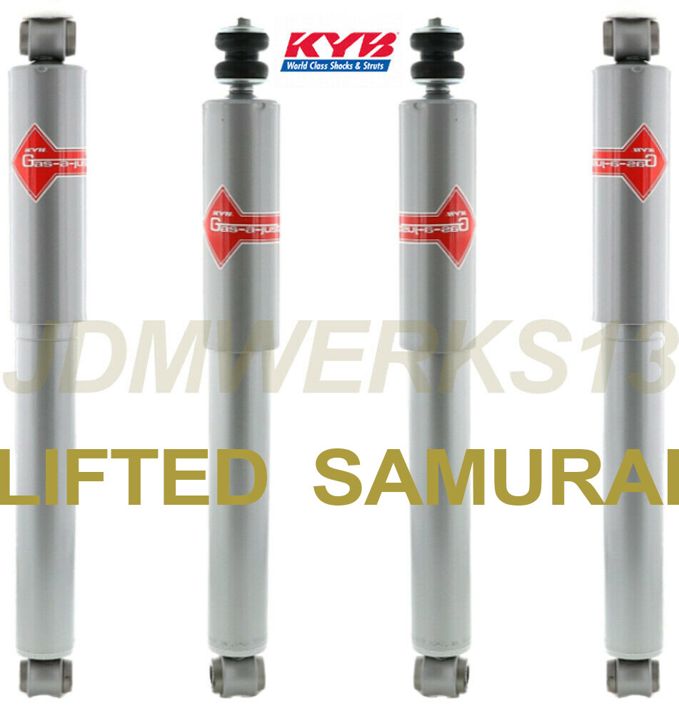 KYB 4 Heavy Duty SHOCKS for 2 to 3.5 inches LIFTED SUZUKI SAMURAI