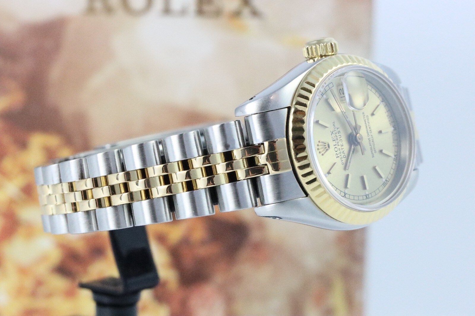 Bild 4 - Rolex Lady-Datejust 26mm Stahl/Gold 69173 Automatik B&amp;P 1990 Dif22387 AVS18048 X