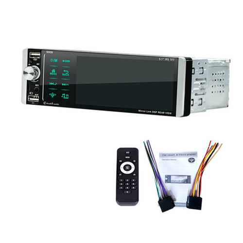 Single DIN Stereo Autoradio Bluetooth Touchscreen Carplay Mirror Link TF/AUX/FM - Bild 24 von 24