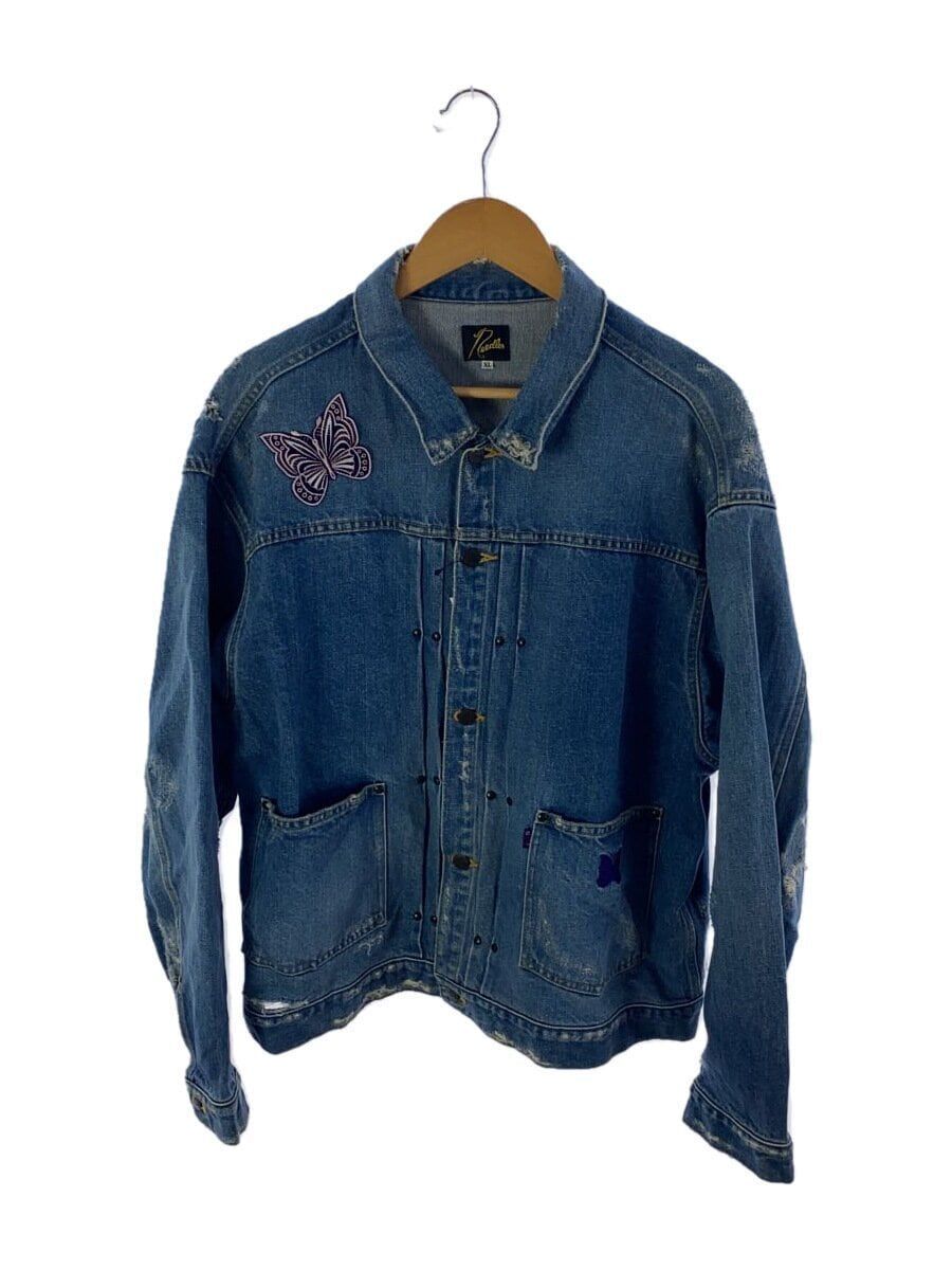 Needles デニムジャケット Gジャン パピヨン NEEDLES Papillon Patches