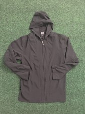 VTG Nike Boys Dri Fit Hooded Jacket Full Zip Black Boys 8-10 MEDIUM