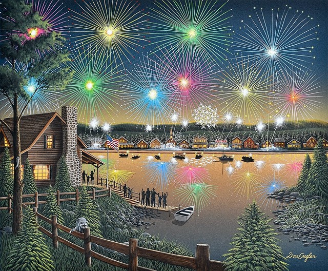 Sunsout - " Fireworks" - Puzzle 1000 pieces NEW Sunsout - " Fireworks" - Puzzle 1000 pieces NEW