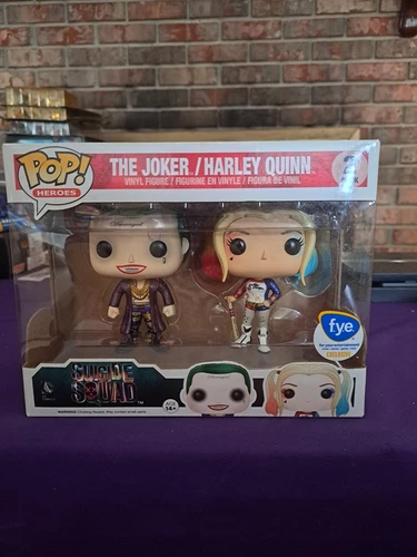 The Joker / Harley Quinn Suicide Squad 2 Pack Funko Pop (F.Y.E. Exclusive)