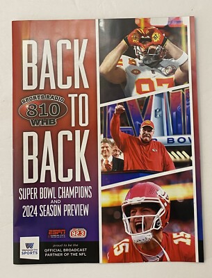 Kansas City CHIEFS 810 AM Sports Radio Special Magazine 