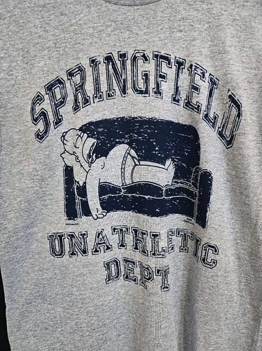 T-Shirt Homer Simpson UnAthletic Dept NEU Erwachsene klein - Bild 3 von 5