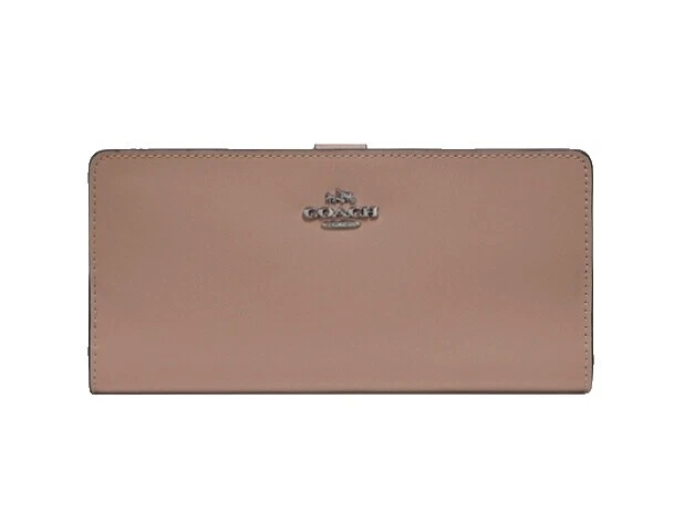 Coach Leather Brown Wallets for Women