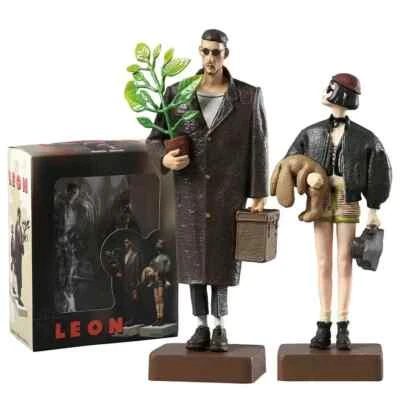 Duo Figurines Léon 16 cm & Mathilda 14 cm - Film Cultes Années 90, Collection - Photo 1/4