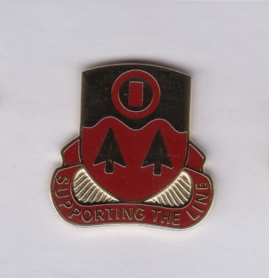 US Army 506th Support Bn Quartermaster QM Supply crest DUI badge NSM | eBay
