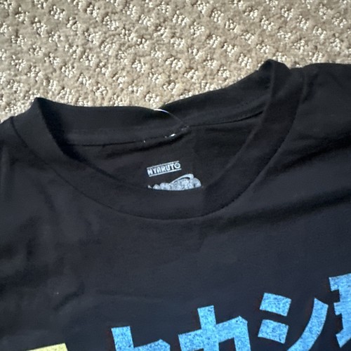 Naruto Nyaruto Cat Anime T-Shirt BLACK Size M Japanese Graphic - Picture 8 of 11