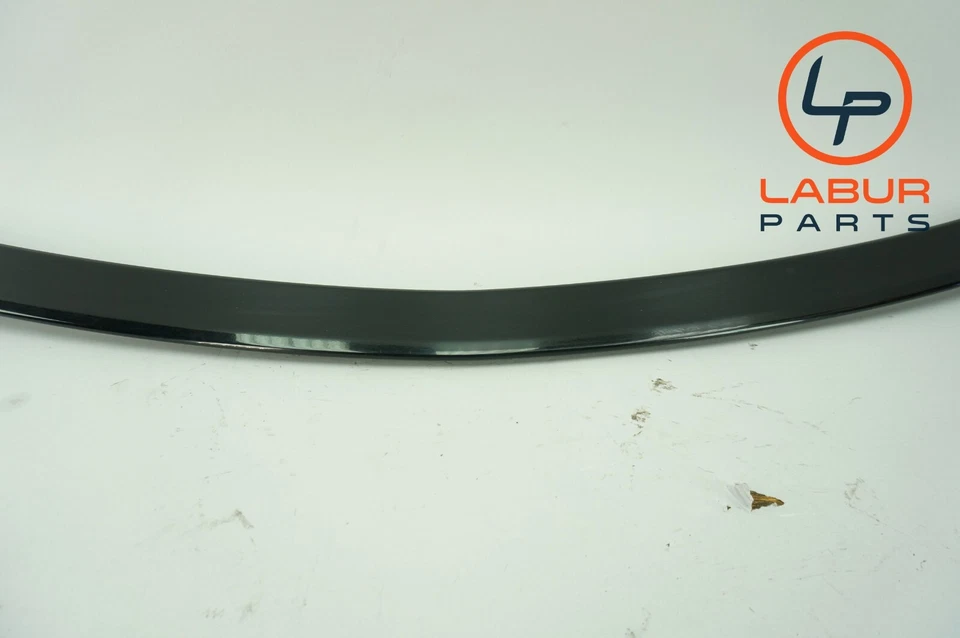 W204 08-14 Mercedes Clase C Sedán Tapa Trasera Alerón Labio Ala Negro Z5990 Foto 3 de 4