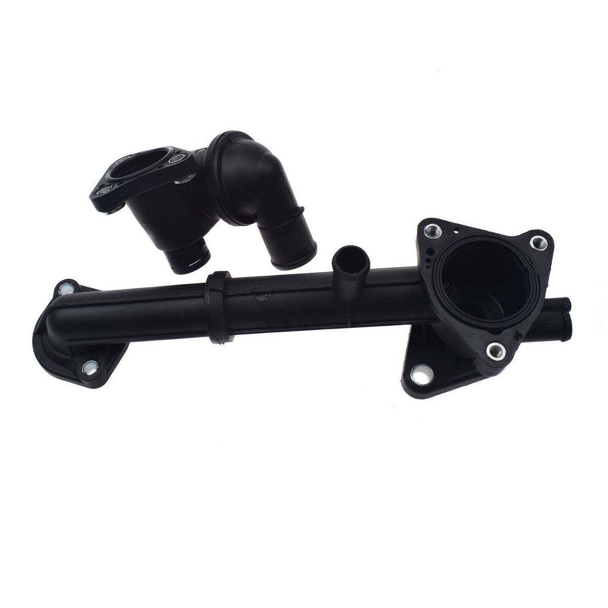 2Pcs Engine Coolant Thermostat Housing 25611-02502 25622-02566 For  