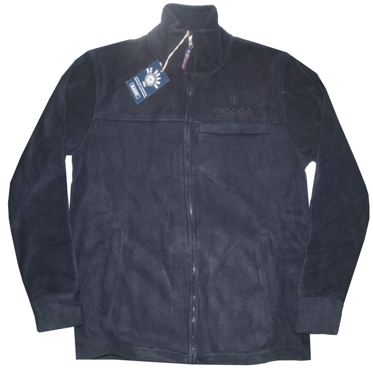 Set Di 2 Giacche In Pile Da Uomo – Zip Completa, Collo Alto, 2 Tasche Con Cerniera, Taglie Forti Disponibili