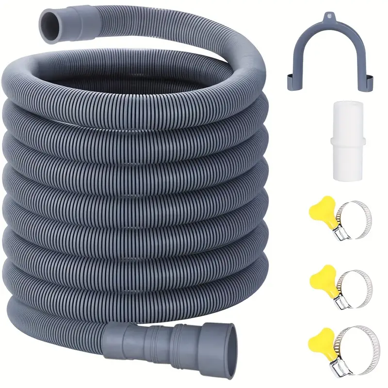 Washing Machine Drain Hose Flexible Dishwasher Drain Hose Extension Kits Corruga
