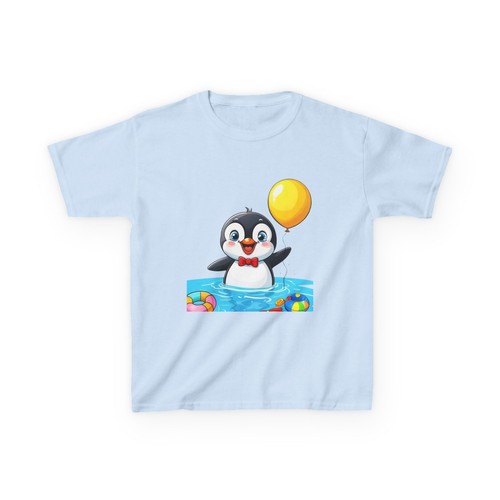 Adorable Penguin Kids Tee – Fun Summer Style, Perfect for Birthdays, Play - Picture 42 of 65
