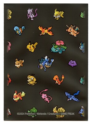 Pixel Pokemon Individual Card Sleeve Pokemon Center Original