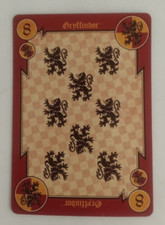 Harry Potter Hogwarts House-Themed Playing Card 8 Gryffindor