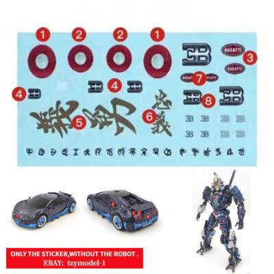 For MG Drift MetaGate-G01 Haiku Water Sticker Upgrade Kit
