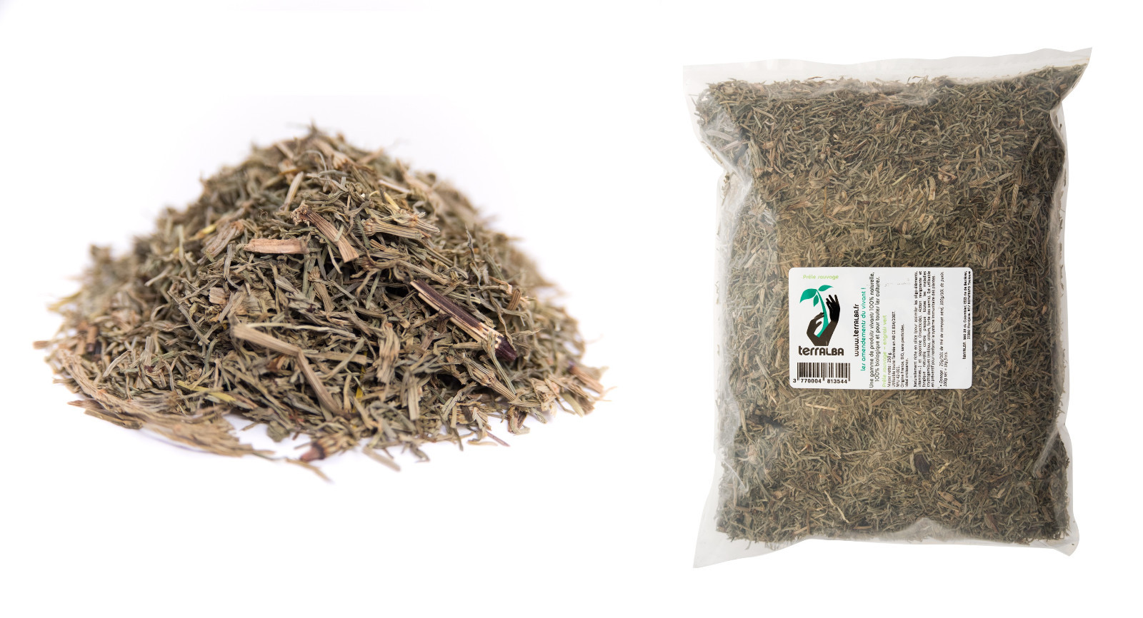 Prêle sauvage TERRALBA 1 kg contre le jaunissement des feuilles