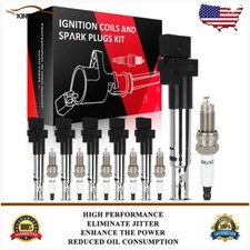Ignition Coils & Iridium Spark Plugs Kit For Porsche Cayenne 3.2L 2004-2006