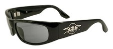 BRAND NEW Black Flys Sunglasses SONIC FLY SHINY BLACK Smoke LENS LIMITED RELEASE