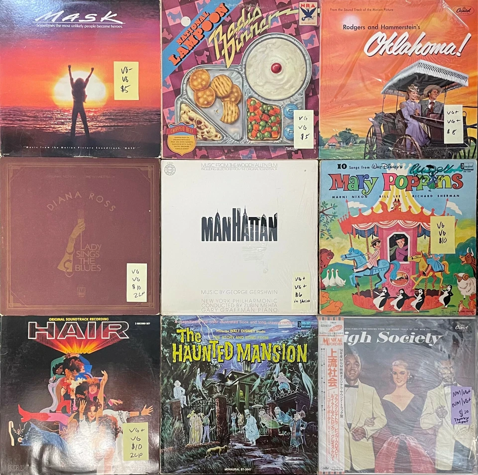 You pick - Broadway, Film, & TV Soundtrack, Vocalists Vinyl Records LPs - Image 4 of 4