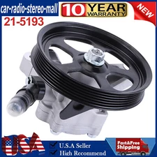 New Fits for 2006-2011 Honda Ridgeline V6 3.5L  Power Steering Pump w/ Pulley US
