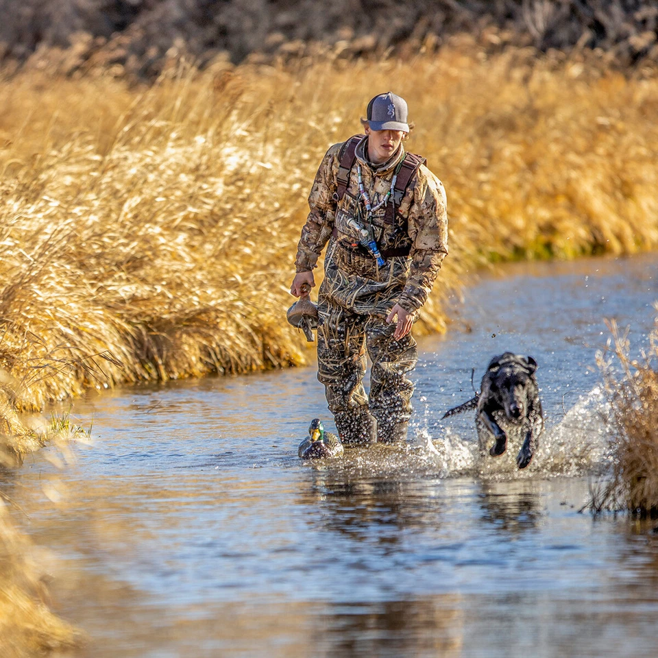 HISEA Hunting Fishing Chest Waders w/Lights Waterproof 800G Insulated Bootfoot - Image 4 of 4