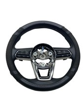 2024 2025 MAZDA CX90 STEERING WHEEL BLACK LEATHER W/ CONTROLS & PADDLE SHIFTERS