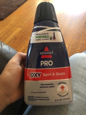BISSELL Pro Oxy Spot & Stain Formula Remover Portable Spot Cleaners - 32oz